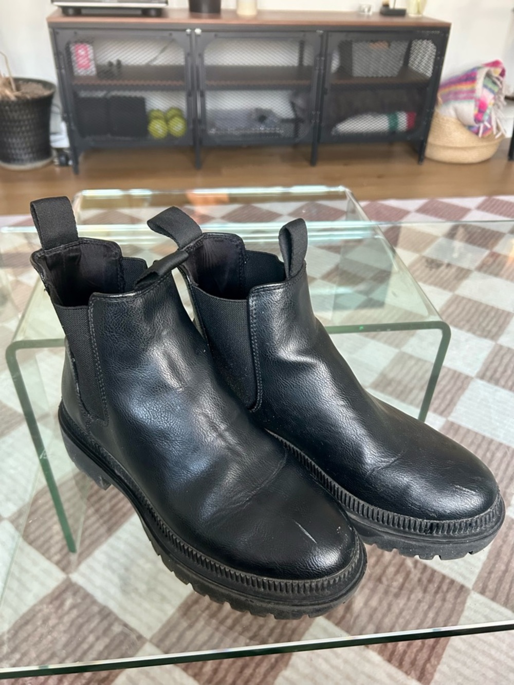 H&M Women's Black Chelsea Boots